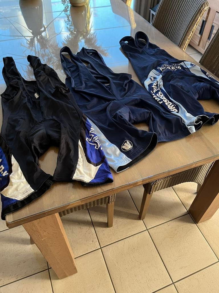 3 wielrennersbroeken kort vermarc xxxl in prima staat, Heren, Overige maten, Ophalen of Verzenden, Zo goed als nieuw