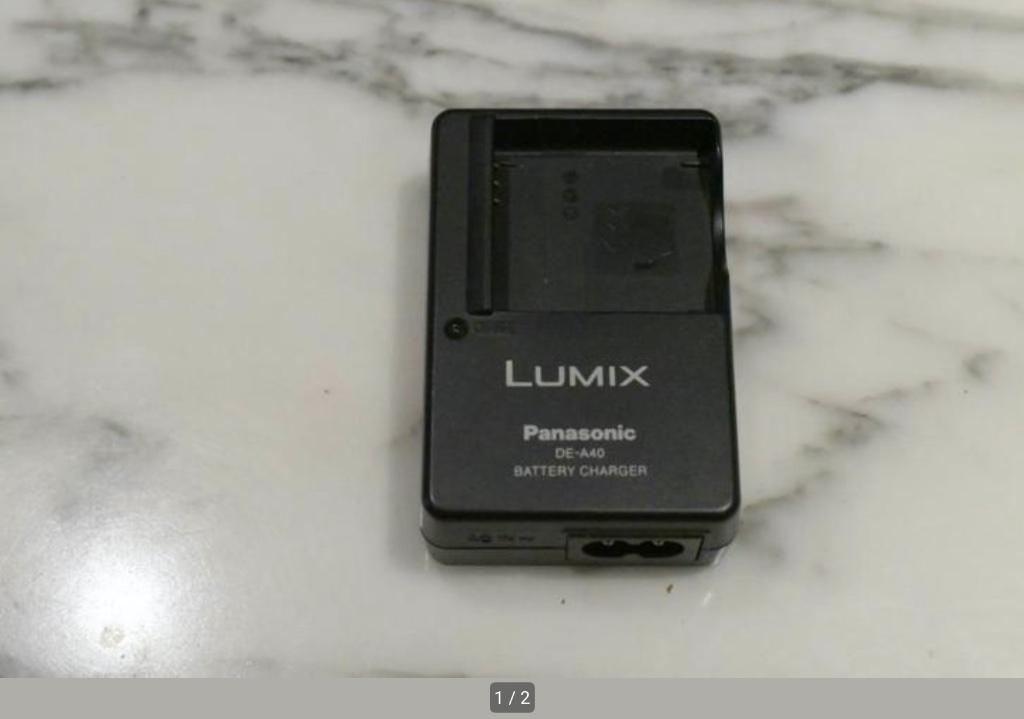 Chargeur de batterie Lumix DE-A40., Enlèvement ou Envoi, Utilisé