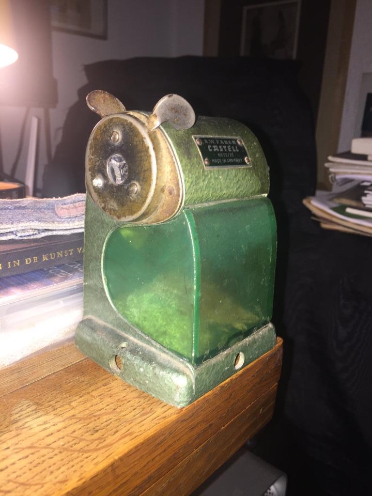 A.W. Faber Castell puntenslijper No 52/25 1964-1969, Verzamelen, Ophalen of Verzenden, Gebruikt