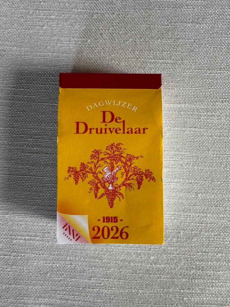 De Druivelaar 2026, Diversen, Kalenders, Ophalen of Verzenden, Dagkalender, Nieuw