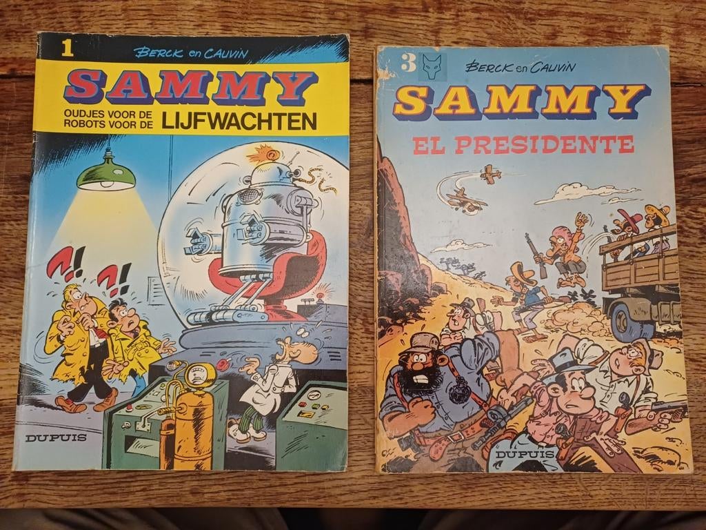 Lot van 20 strips Sammy - Berck - Cauvin, Meerdere stripboeken, Ophalen of Verzenden, Zo goed als nieuw, Berck & Cauvin