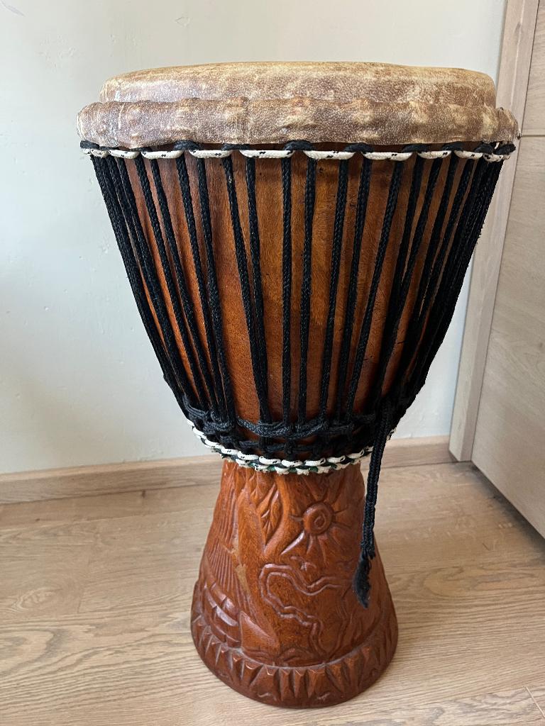 Djembe, Muziek en Instrumenten, Ophalen, Zo goed als nieuw, Trommel