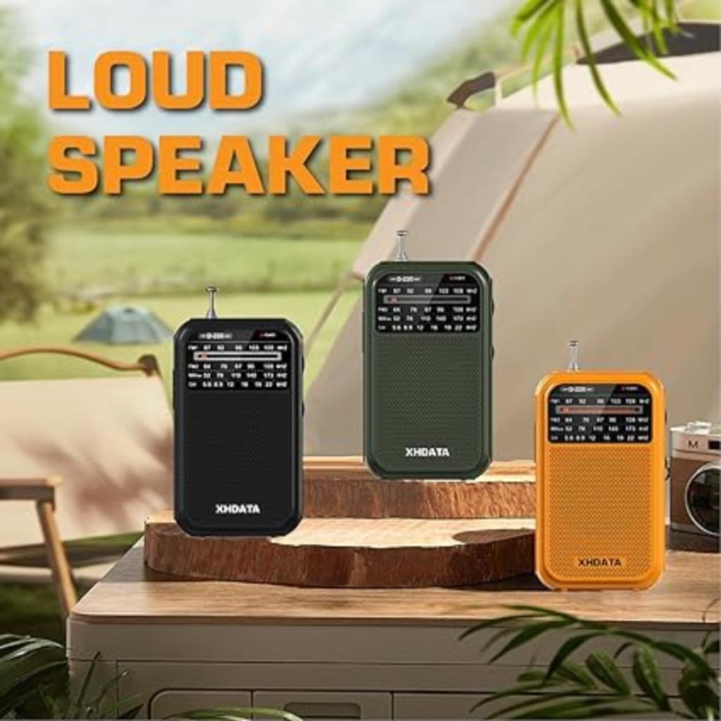 Radio portable AM FM SW à ondes courtes LIVRAISON RAPIDE ET, Neuf, -, -, XHDATA