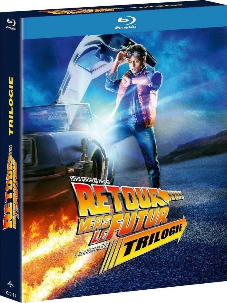 Retour vers le futur - trilogie -  4 blurays neuf/cello, Enlèvement ou Envoi, Neuf, dans son emballage, Classiques, Coffret