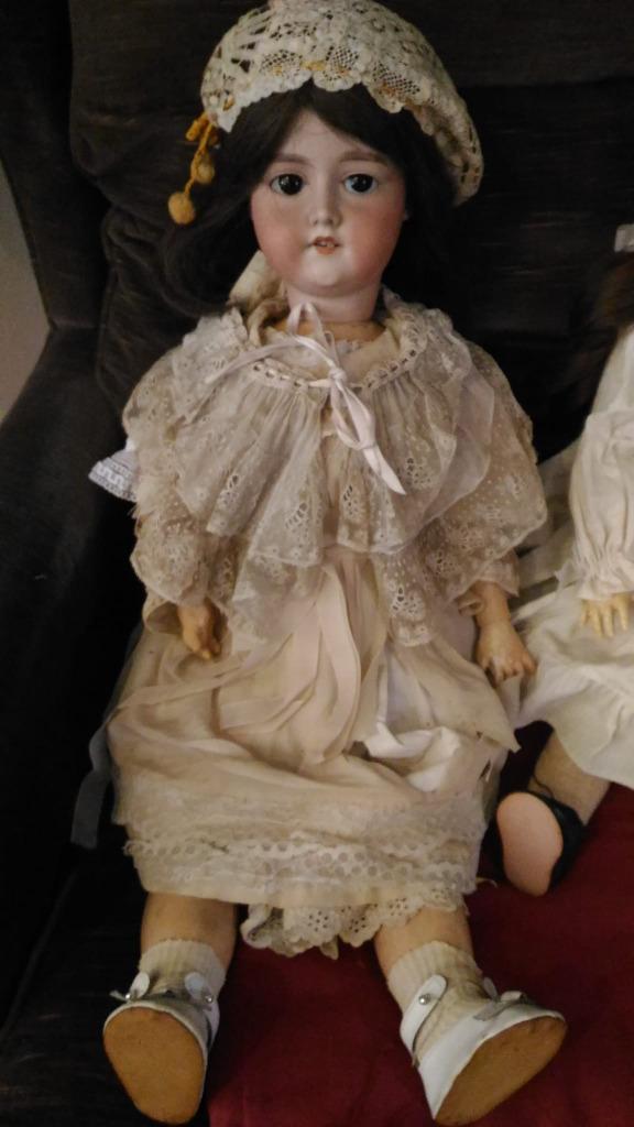 Poupée ancienne en porcelaine Armand Marseille 390, Enlèvement, Poupée