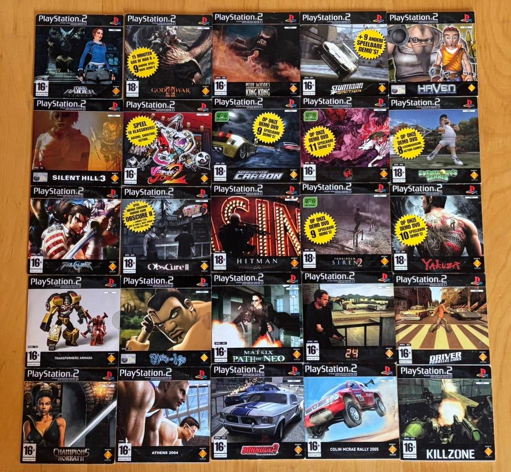 PlayStation 2 demo’s - 23 stuks, Ophalen of Verzenden, Gebruikt