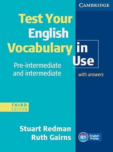 Livre Test your english vocabulary in use, Cambridge, Comme neuf, Enlèvement, Non-fiction