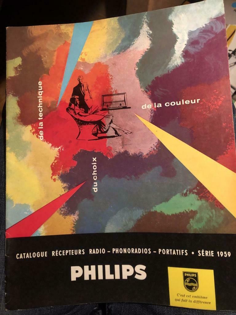 Philips Catalogus Radio, Phonoradio's, Draagbare Ontvangers, Verzenden, Nieuw, Philips, Catalogus