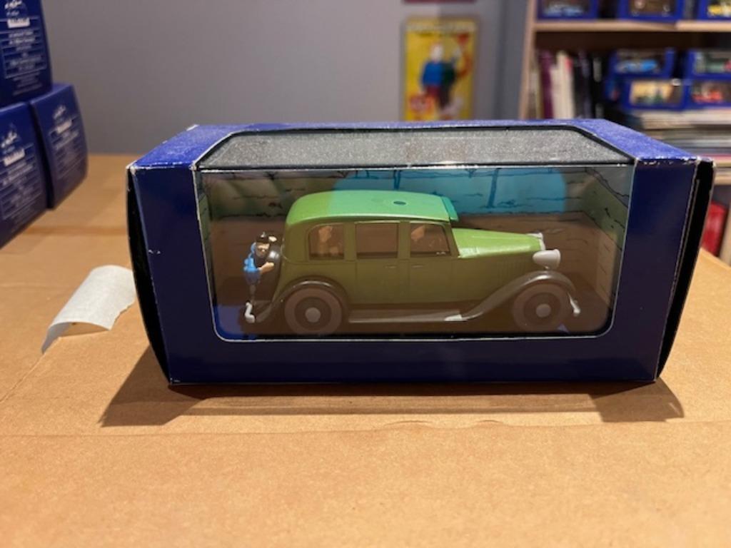 kuifje Tintin auto 1/43 nr 9 bieden vanaf 20€, Verzamelen, Ophalen of Verzenden, Kuifje, Zo goed als nieuw