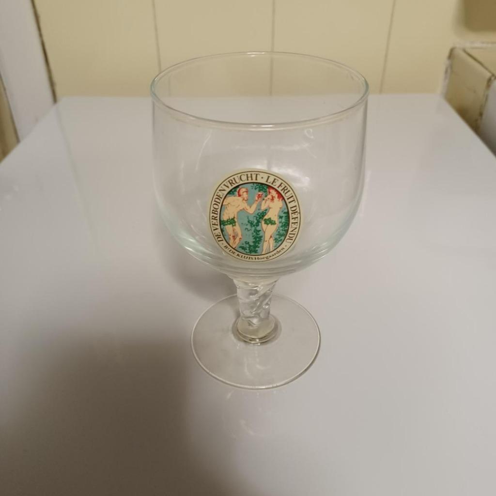 Bierglas De Verboden Vrucht, Ophalen, Zo goed als nieuw, Glas of Glazen, Overige merken