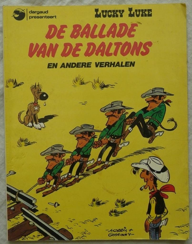 Lucky Luke, De Ballade v/d Daltons e/a Verhalen, Nr.17, 1979, Enlèvement ou Envoi, Morris / Goscinny, Une BD, Utilisé