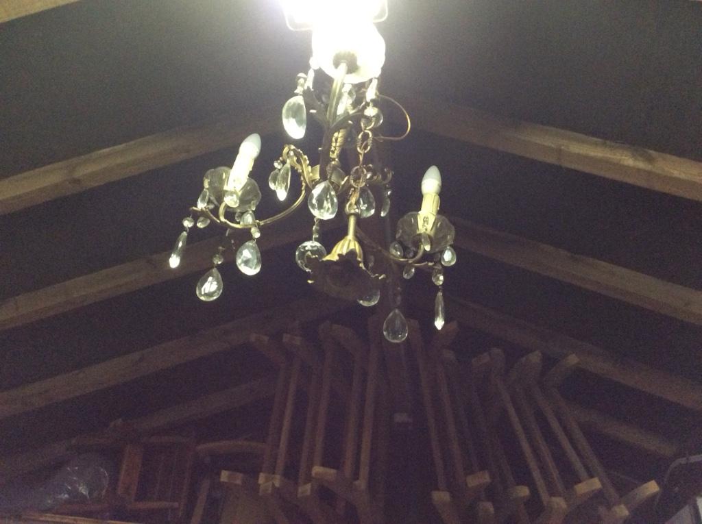 Lustre ancien, Ophalen