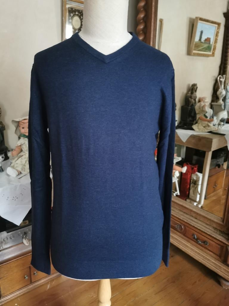 Magnifique pull bleu foncé pour homme de la marque River Woo, Vêtements | Hommes, Pulls & Vestes, Enlèvement ou Envoi, Comme neuf
