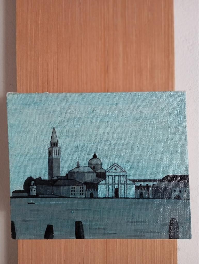 Mooi schilderijtje van Venetië, Antiek en Kunst, Ophalen of Verzenden