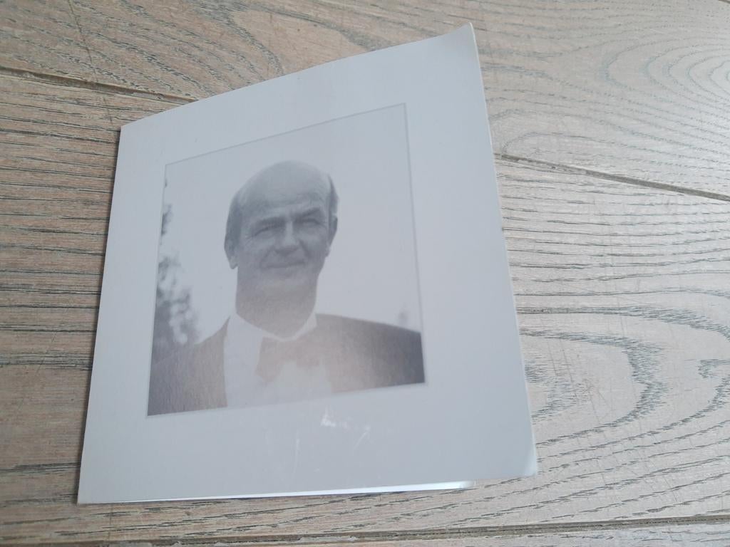 Bp stichter + voorzitter wielerclub Isorex, Gavere, Mornie E, Verzamelen, Bidprentjes en Rouwkaarten, Ophalen of Verzenden