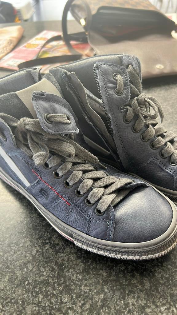 Lederen hoge schoen blauw maat 36, Vêtements | Hommes, Chaussures, Neuf, Chaussures à lacets, Enlèvement, The Bounce Restore