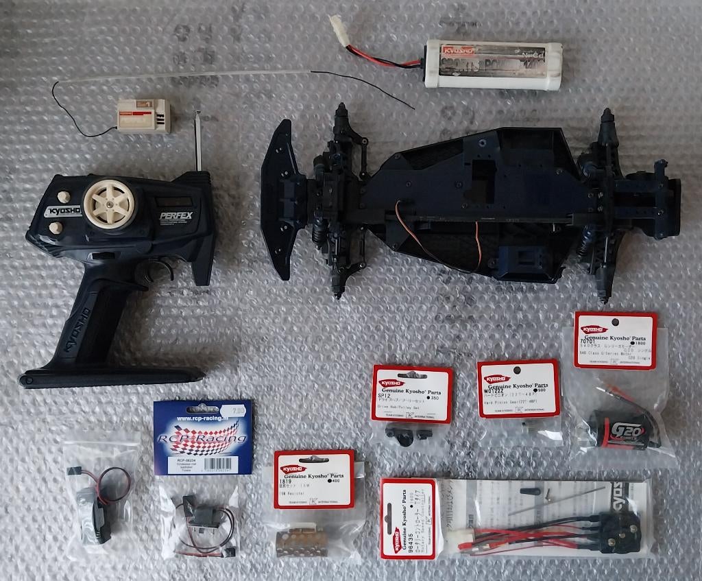 Kyosho PureTen Alpha 1 (EP), Échelle 1:10, Enlèvement ou Envoi, Voiture on road, Utilisé