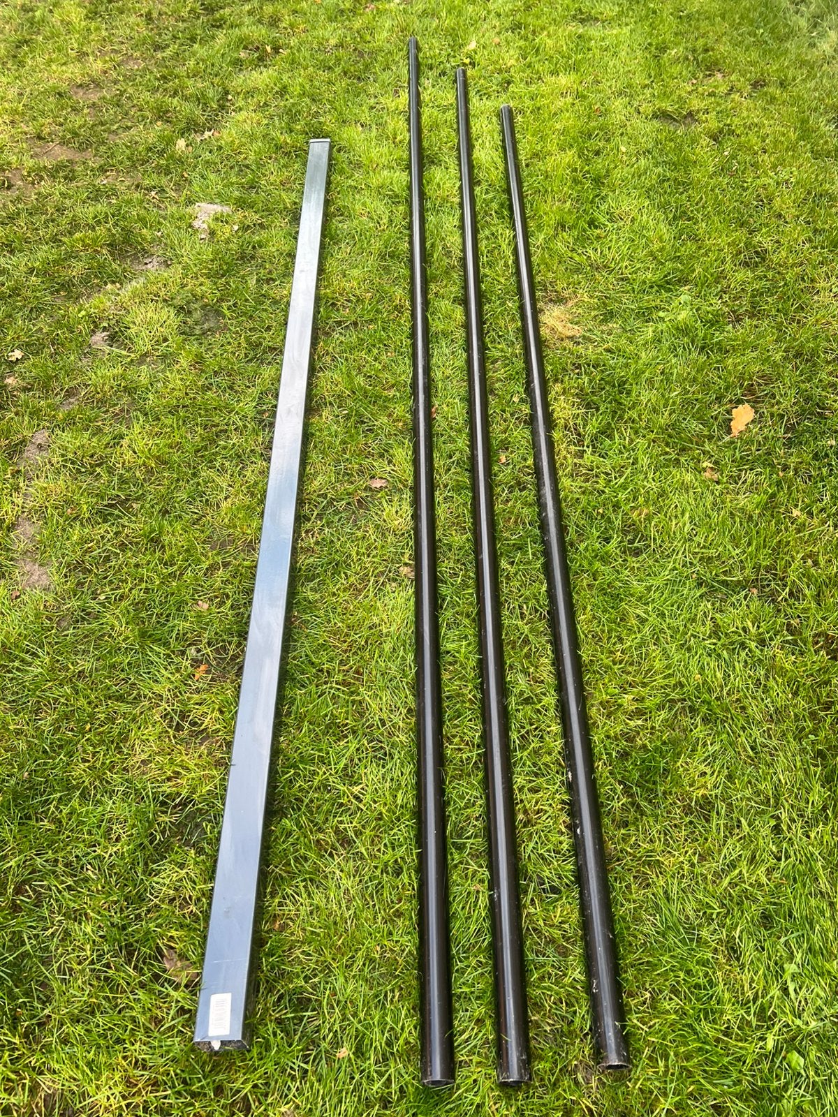 Aluminium palen voor tuinafzetting, Ophalen, Nieuw, Palen