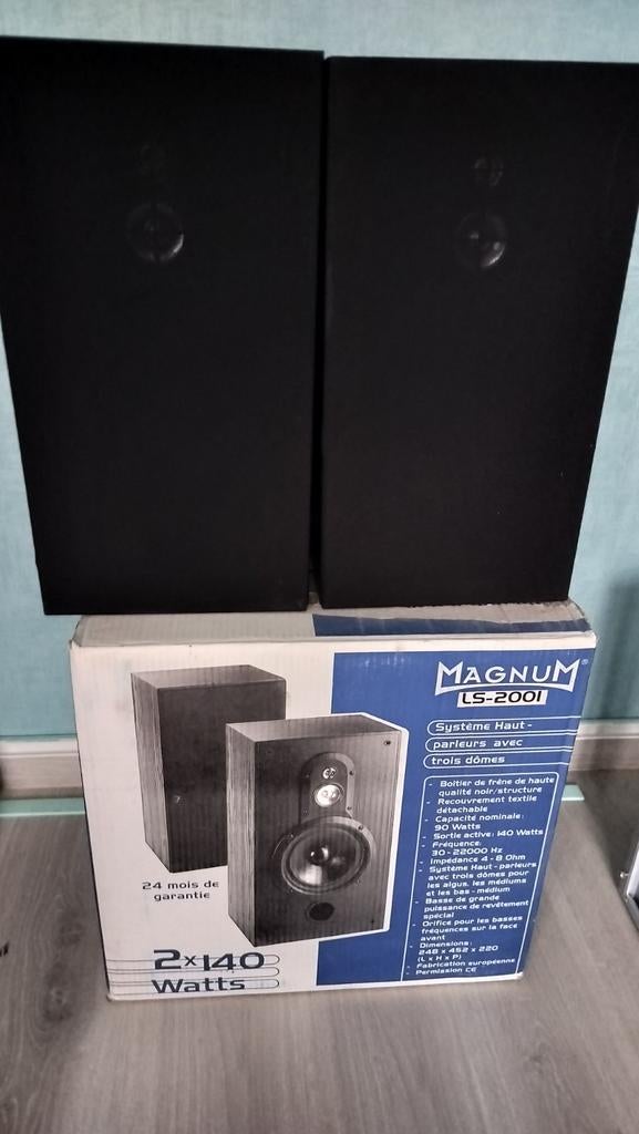 Magnum speakers 140W, Audio, Tv en Foto, Luidsprekerboxen, Ophalen