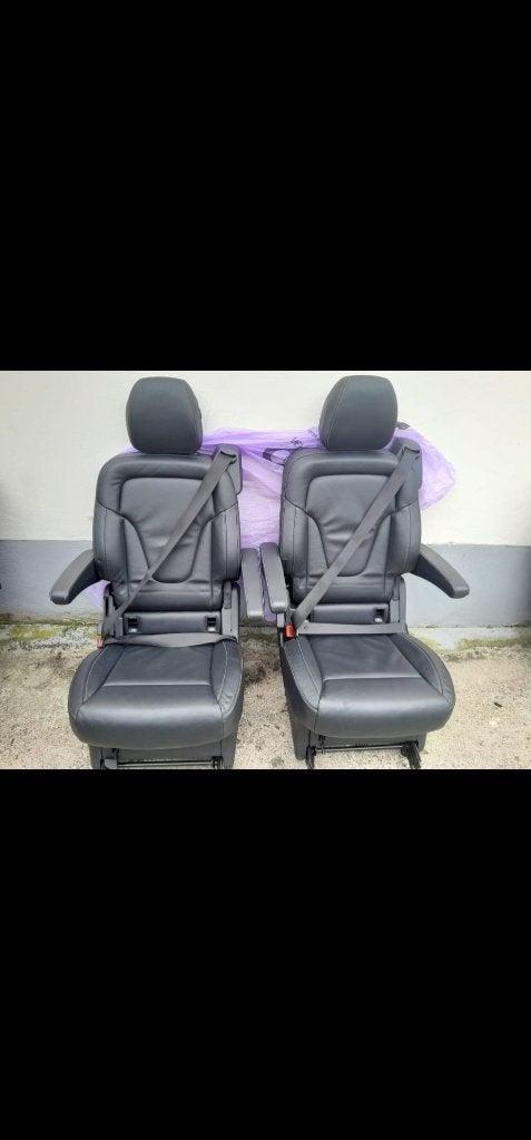 Mercedes Original W447 Lugano lederen stoel, Auto-onderdelen, Ophalen, Nieuw, Mercedes-Benz
