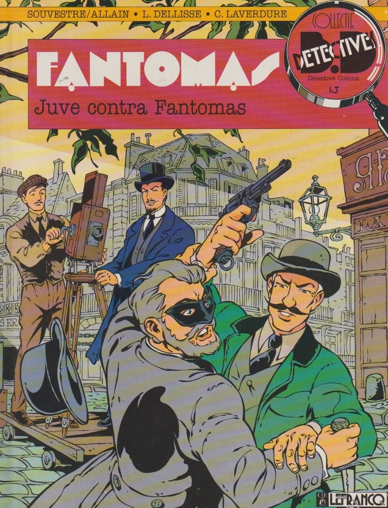 Strip - Fantomas nr. 2 - Juve contra Fantomas., Envoi