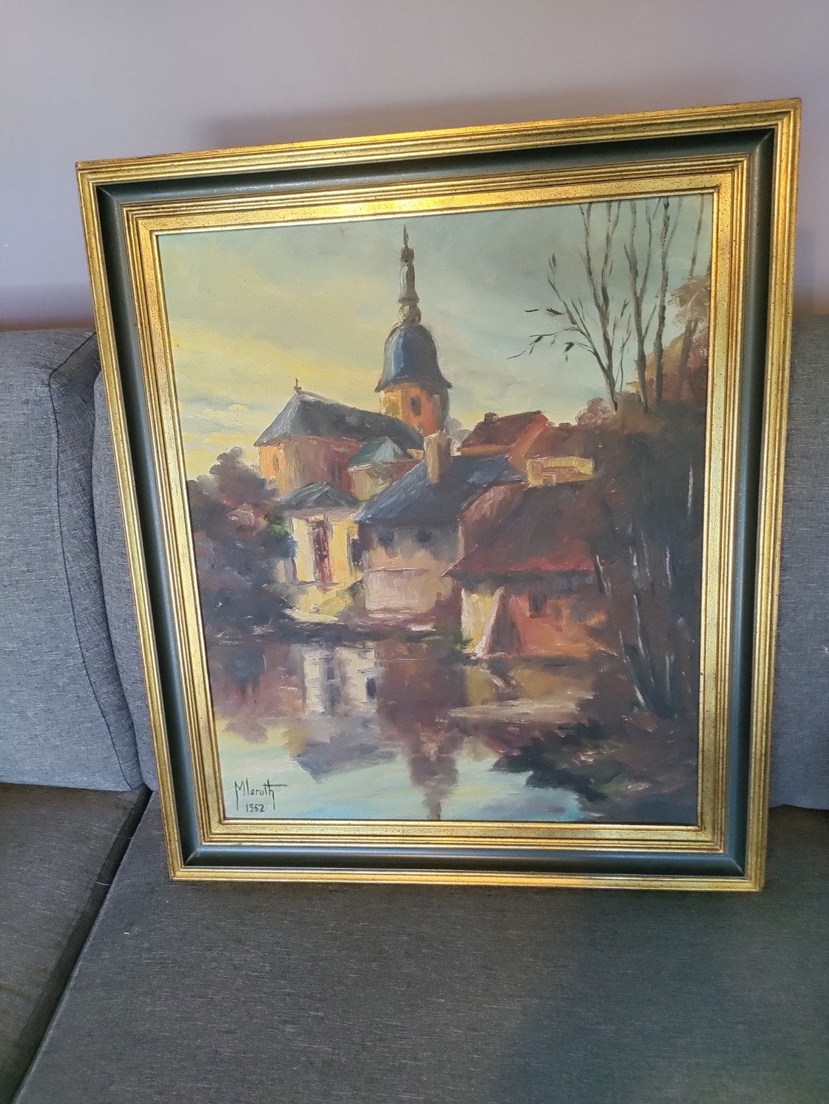 Tableau Marcel Leruth, Antiquités & Art, Enlèvement