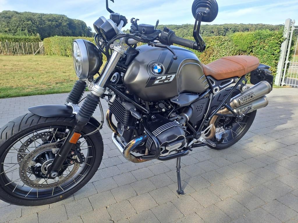 Bmw r  nine t 2023 garantie tot 3/2028, Motoren, 2 cilinders, Particulier, Handvatverwarming, Meer dan 35 kW