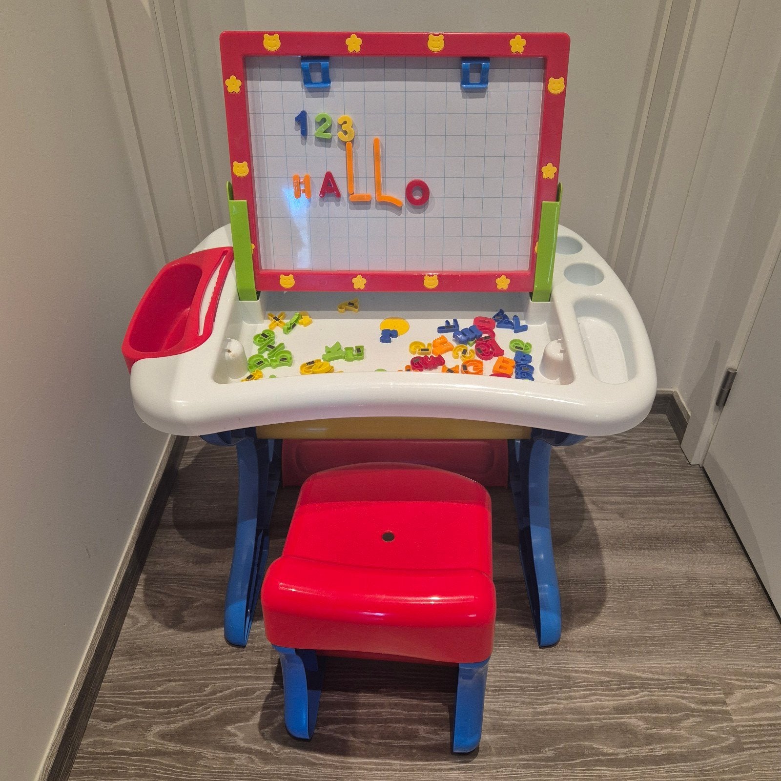 magneetbord, Ophalen