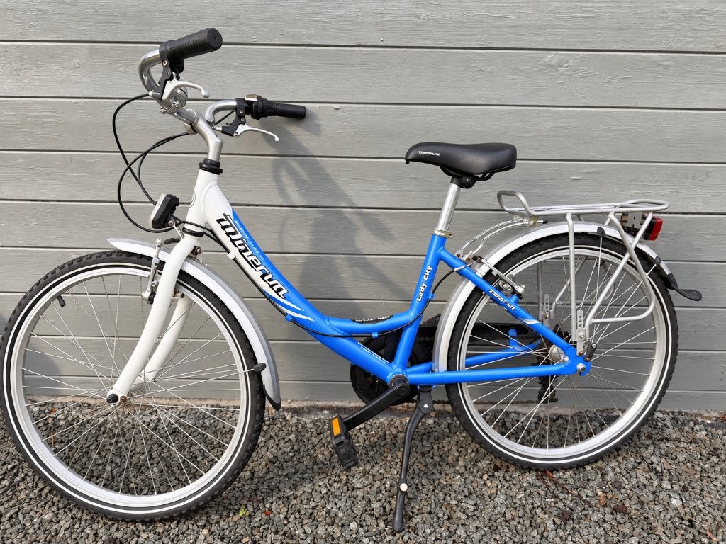 Meisjes fiets Minerva voor kinderen van 9-12, Ophalen, Gebruikt, 24 inch