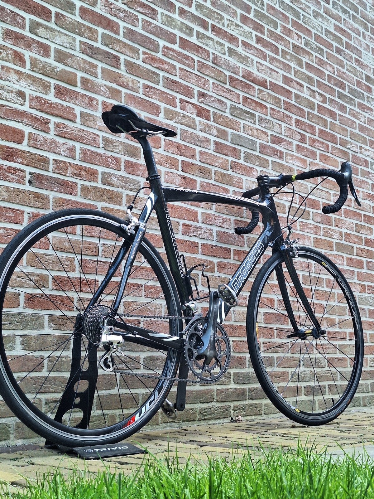 Full carbon Moozes koersfiets Dura Ace/Ultegra, Fietsen en Brommers, Ophalen, Carbon