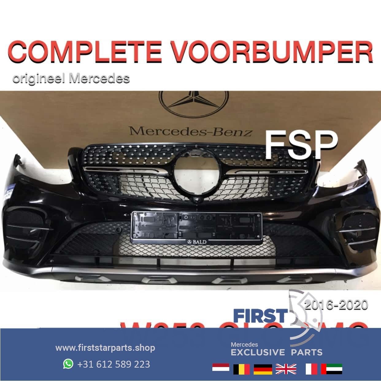 W253 GLC43 AMG VOORBUMPER A2538853300 Mercedes GLC BUMPER CO, Utilisé, -, Avant, -