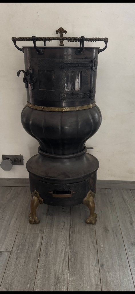 Houtkachel, Enlèvement, Utilisé