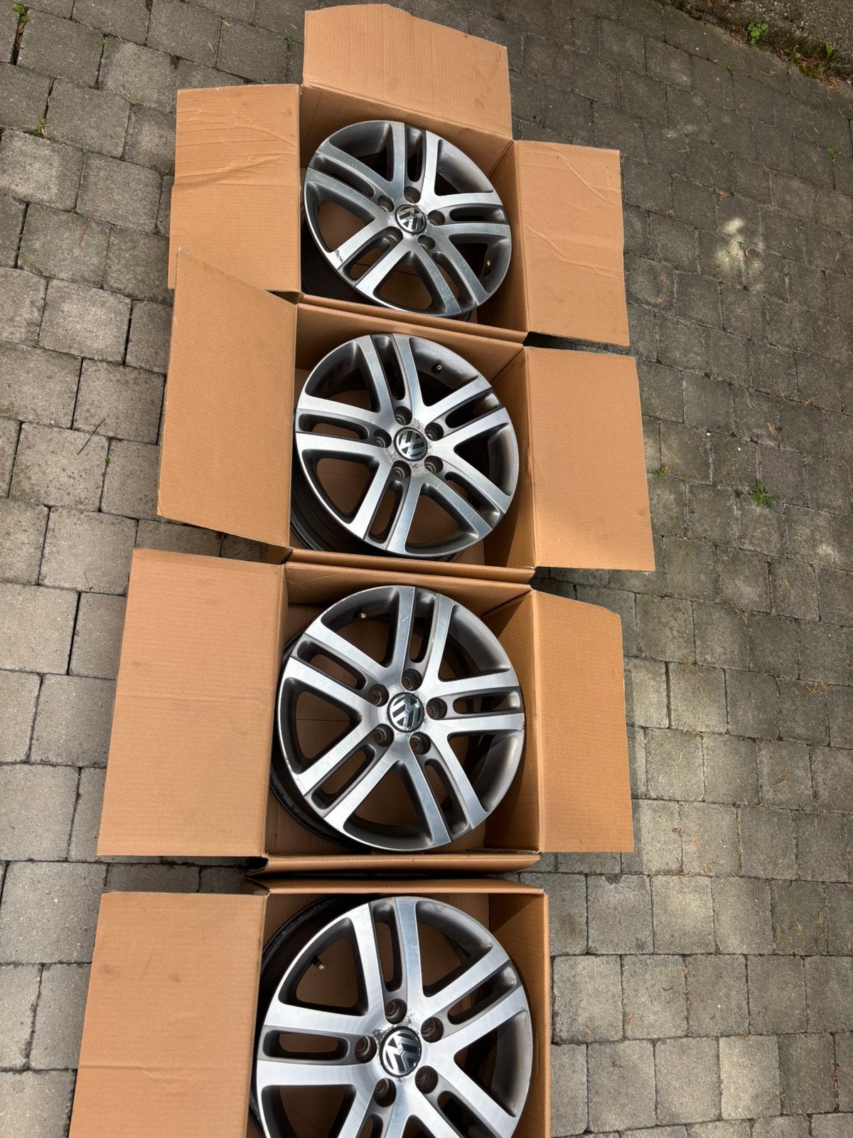 Jantes Volkswagen 16, Autos : Pièces & Accessoires, Enlèvement, Utilisé, 16 pouces, Jante(s)