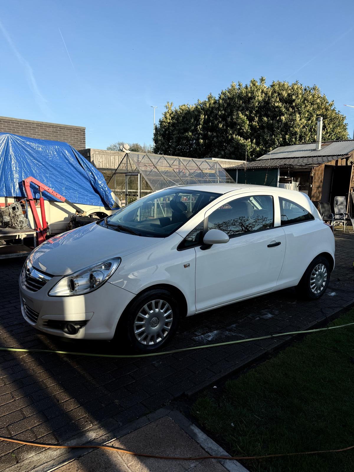Opel Corsa in goede staat, Auto's, Voorwielaandrijving, 4 deurs, Stof, Zwart