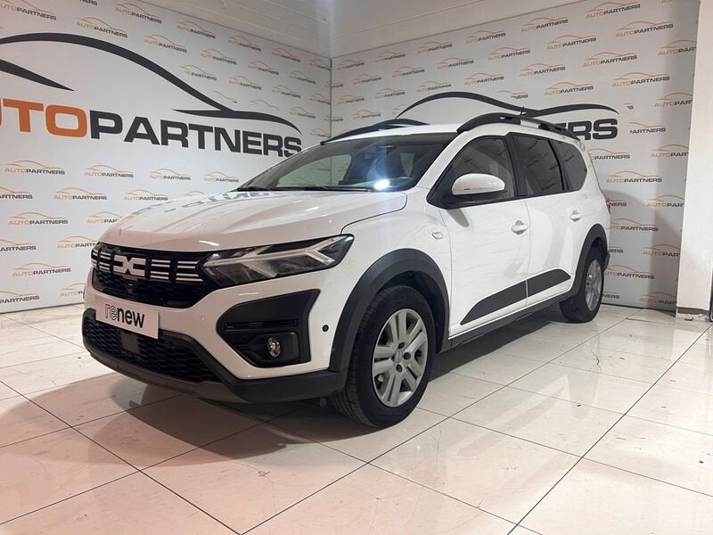 Dacia Jogger TCe Expression 5PL, Stof, Gebruikt, Wit, https://public.car-pass.be/vhr/fdfea552-a13a-4544-8193-05b9bfc83fc8