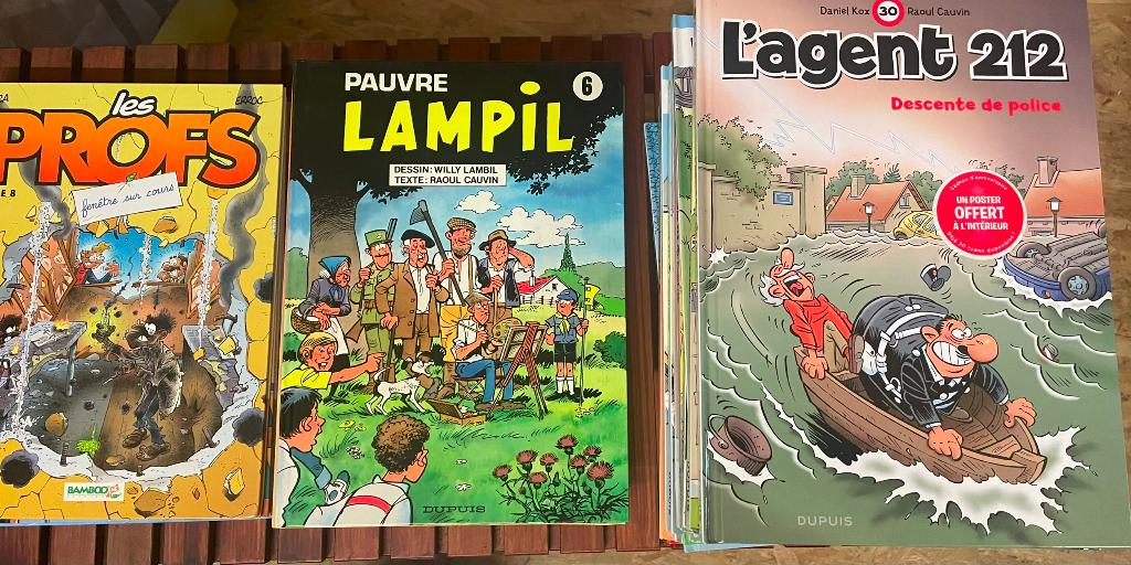 Agent 212: Stripboeken van Arme Lampil Teachers, Boeken, Stripverhalen, Ophalen