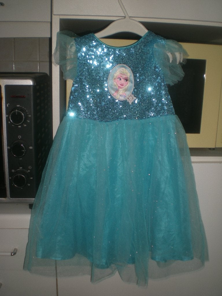 kleedje elsa, 3- 5 jaar, Enlèvement ou Envoi, Comme neuf