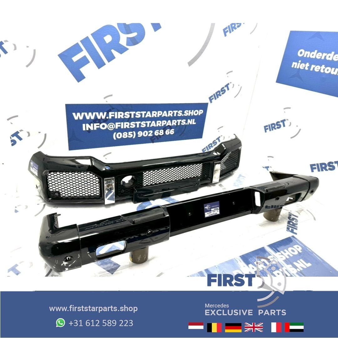 W463 G KLASSE G63 AMG VOORBUMPER + ACHTERBUMPER origineel Me, Utilisé, Avant, -, -