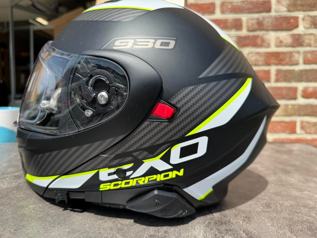 Exo Scorpion 930 - incl bluetooth intercom, Motoren, Systeemhelm, Dames, XL, Tweedehands