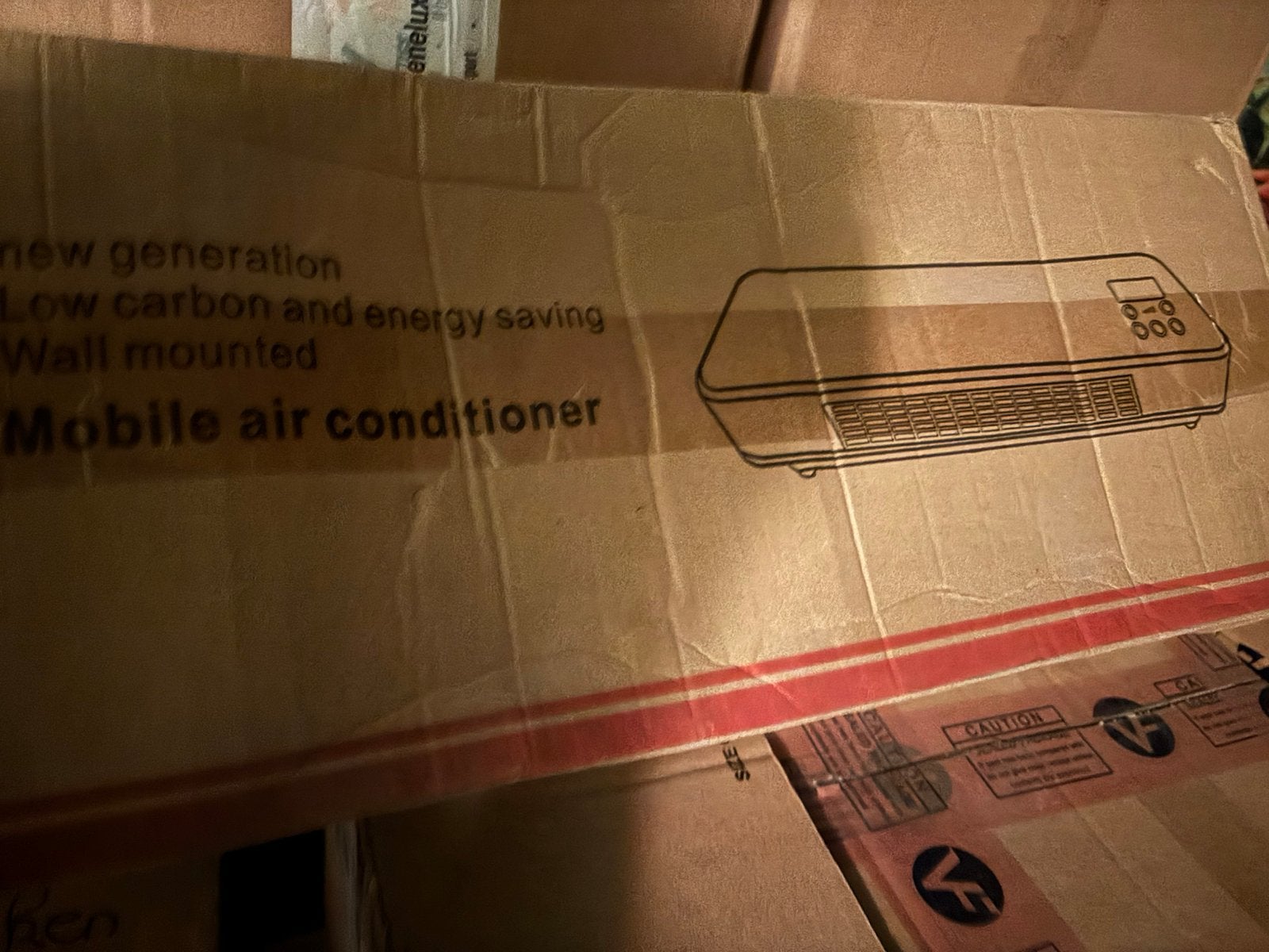 Mobiele airco, Ophalen