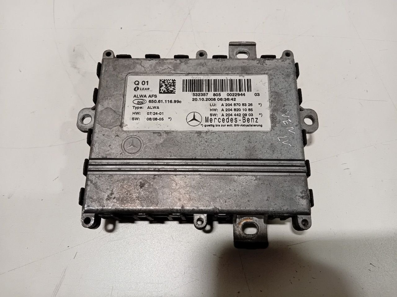 Module xenonverlichting links Mercedes-Benz GLK, Onderdelen@venauto.nl, Van der Ven Autorecycling B.V., Gebruikt, Ettenseweg 76, 4706 PB Roosendaal, The Netherlands