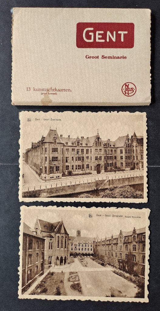 Cartes postales Grand séminaire de Gand, Enlèvement ou Envoi, 1940 à 1960, Non affranchie, Flandre Orientale