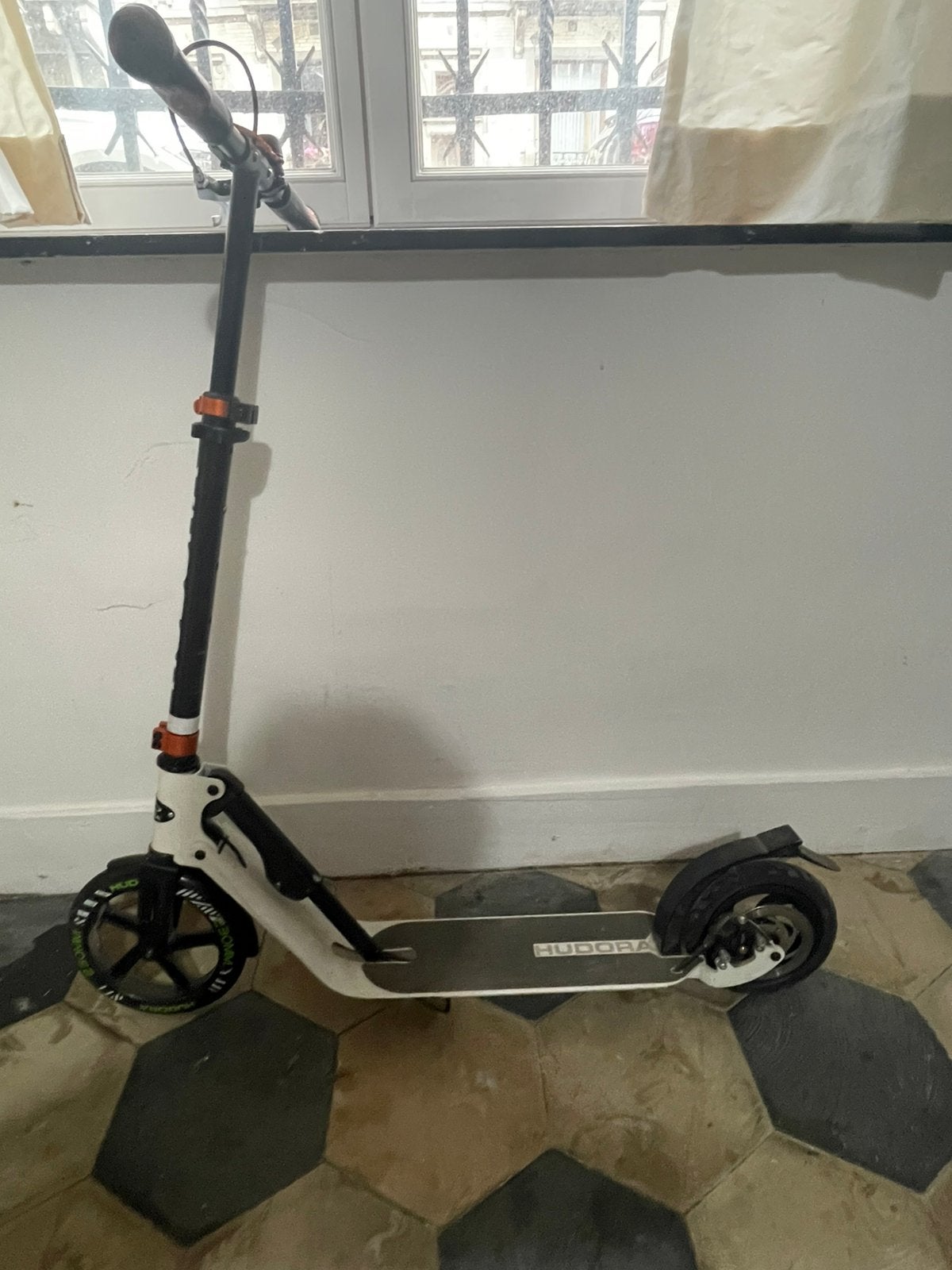 Hudora Big Wheel 230 – step met grote wielen, inklapbaar, Ophalen, Gebruikt, Gewone step