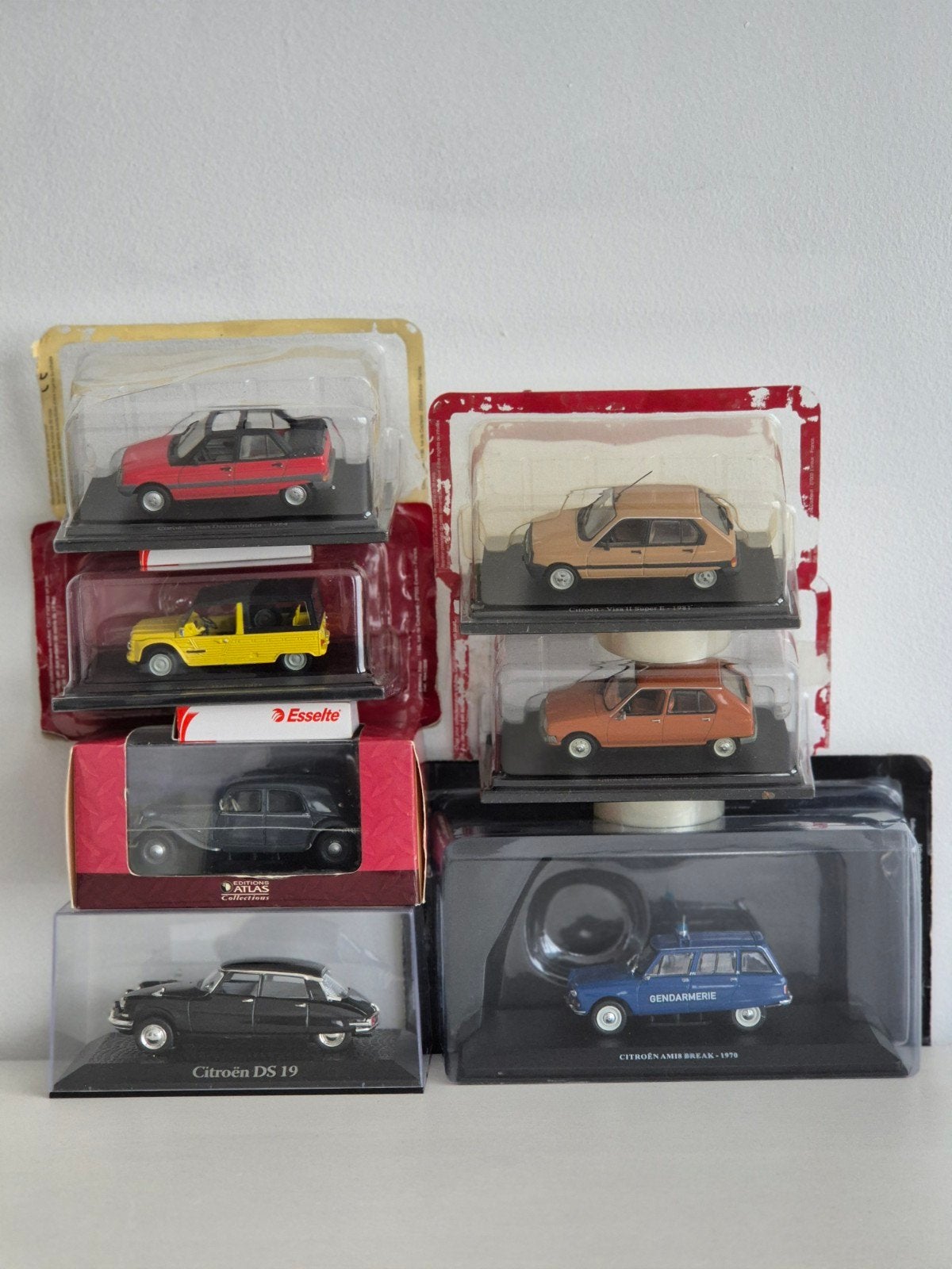 lot 7 Citroën 1/43, Enlèvement ou Envoi