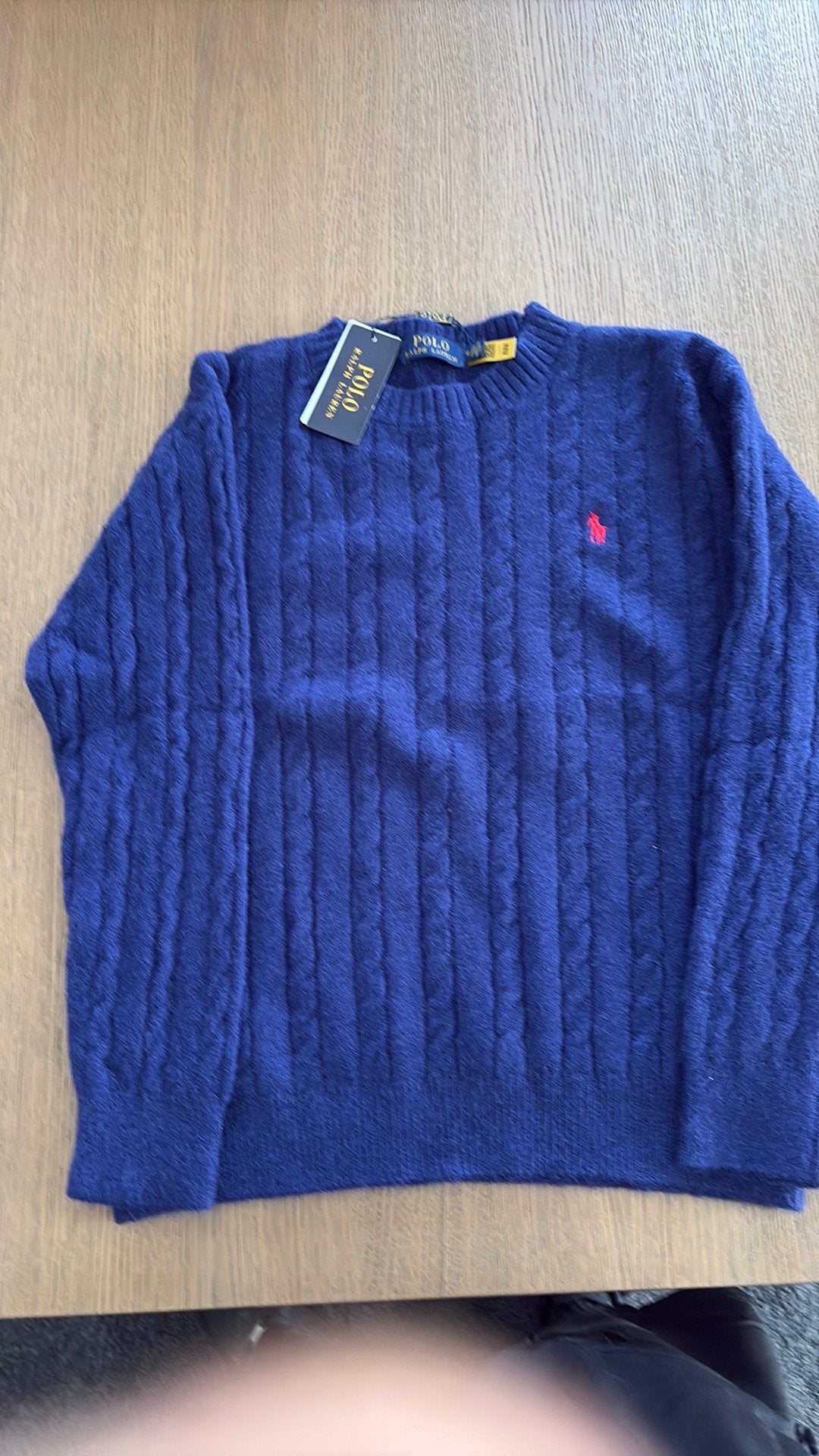 Polo Ralph Lauren sweater, Kleding | Heren, Truien en Vesten, Ophalen of Verzenden, Nieuw, Maat 46 (S) of kleiner, Blauw