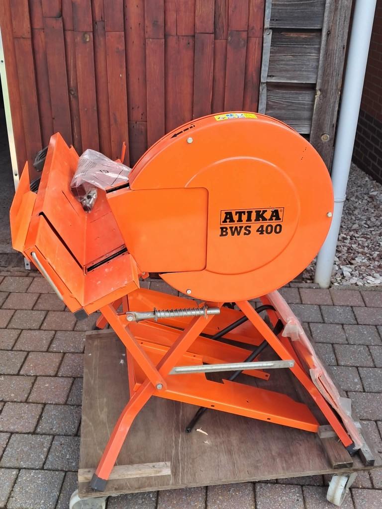 zaagmachine Atika BWS400, Bricolage & Construction, Outillage | Scies mécaniques, 1200 watts ou plus, 70 mm ou plus, Atika, Comme neuf