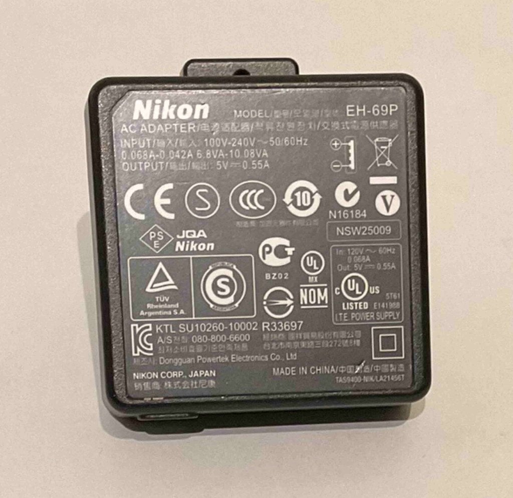 chargeur Nikon MH-69P, TV, Hi-fi & Vidéo, Enlèvement, Utilisé