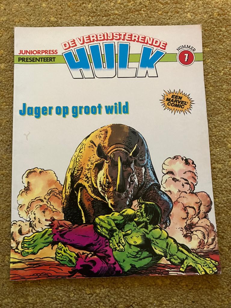 De verbijsterende Hulk - 7 - Jager op groot wild, Boeken, Stripverhalen, Eén stripboek, Ophalen of Verzenden, Gelezen