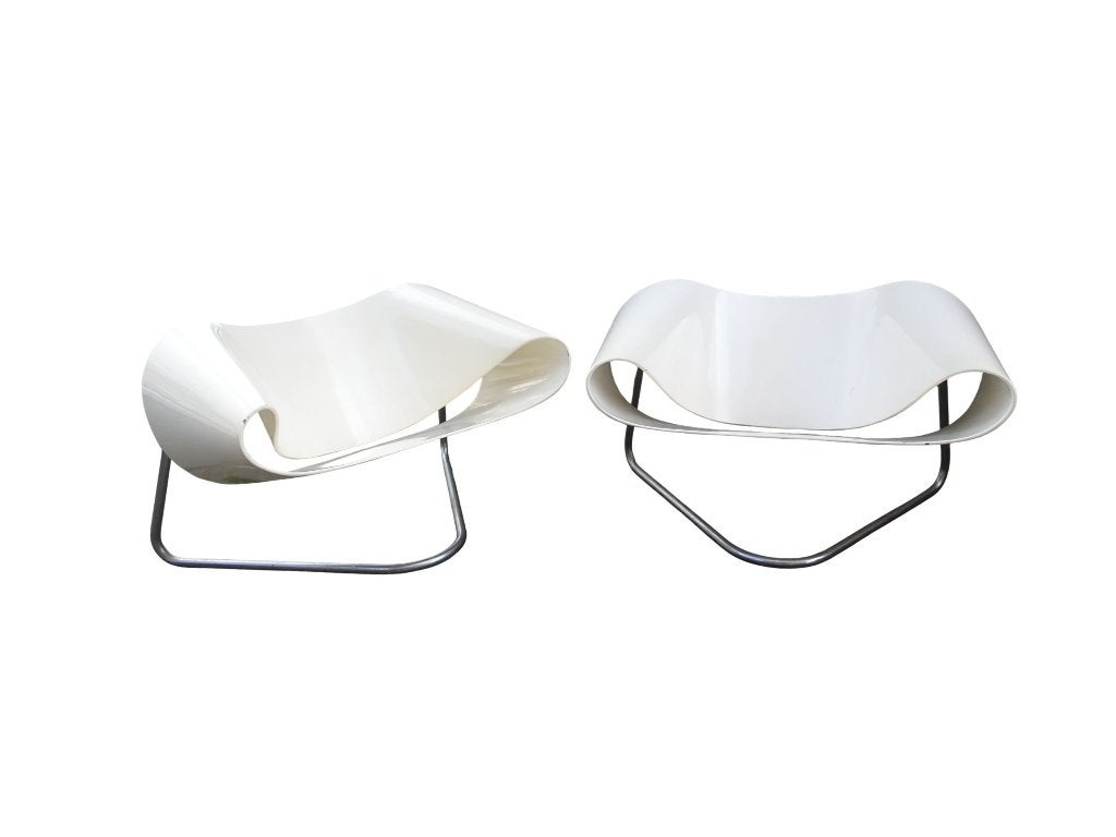 Veilinghuis Oranje LAATSTE DAG 2 Ribbon Stoelen Model CL9, Ophalen