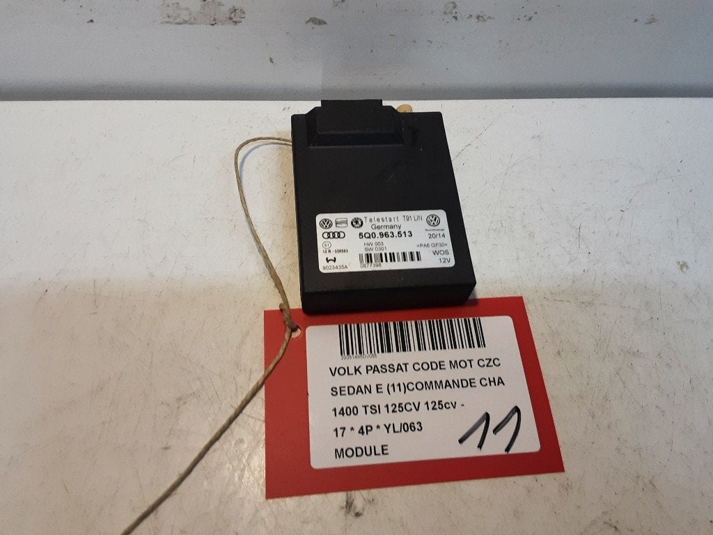 UNITE ELECTRONIQUE Volkswagen Passat (3G2) (5Q0963513), Volkswagen, Mevr. I. Hauben, Utilisé, Rue de l'Espoir 34 34
4030  GRIVEGNÉE, BE